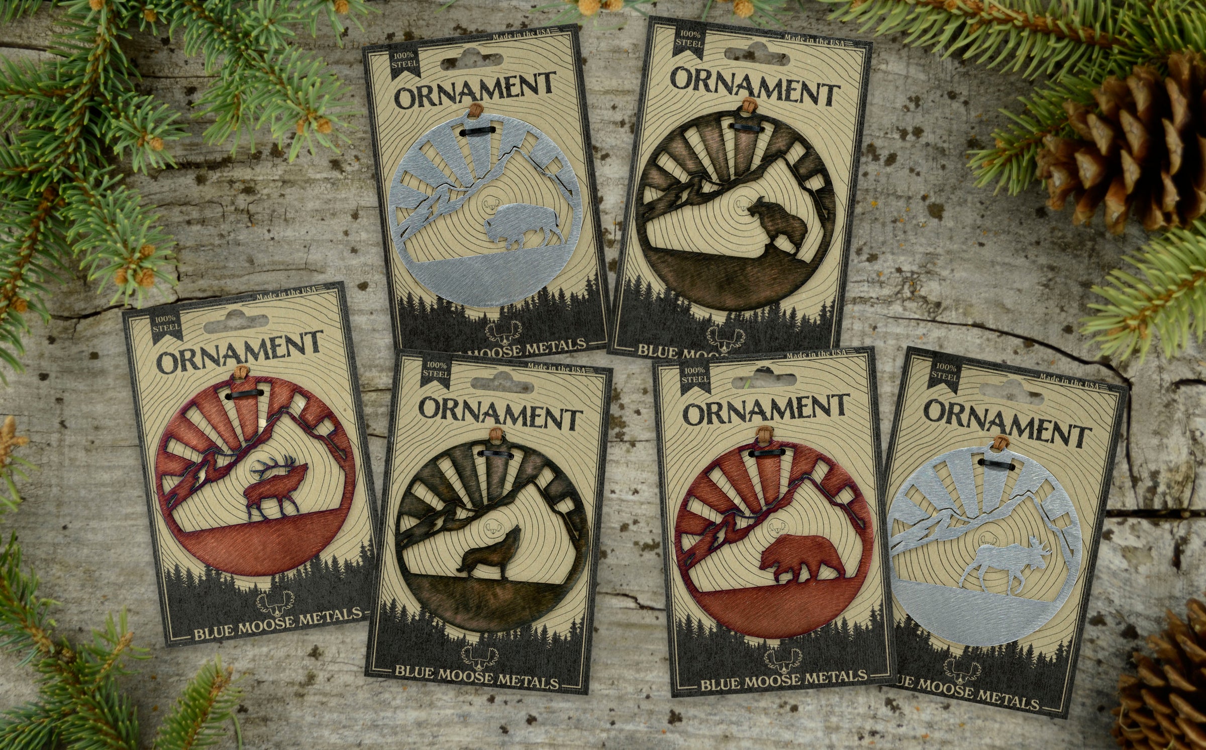 Ornaments | Blue Moose Metals