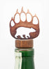 Bear Paw Wine Bottle Stopper Torch created by Blue Moose Metals. Made in Montana
