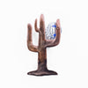 Cactus Magnetic Bottle Opener Bronze created by Blue Moose Metals. Made in Montana