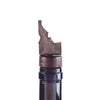 Idaho State Wine Bottle Stopper Bronze created by Blue Moose Metals. Made in Montana