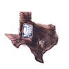 Texas State Magnetic Bottle Opener Bronze created by Blue Moose Metals. Made in Montana