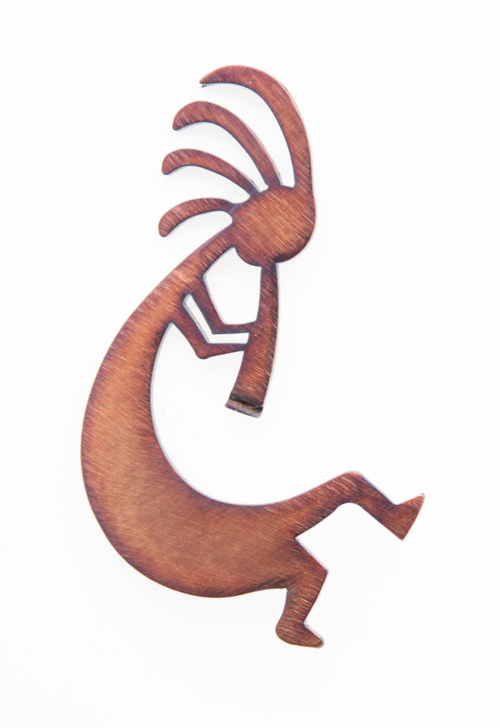 Kokopelli Magnetic Bottle Opener Torch created by Blue Moose Metals. Made in Montana