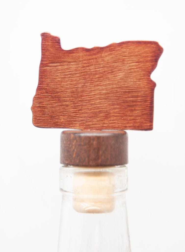 Oregon State Wine Bottle Stopper Torch created by Blue Moose Metals. Made in Montana