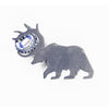 Bear+Deer=BEER Magnetic Bottle Opener Silver created by Blue Moose Metals. Made in Montana