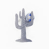 Cactus Magnetic Bottle Opener Silver created by Blue Moose Metals. Made in Montana