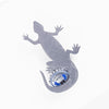 Lizard Magnetic Bottle Opener Silver created by Blue Moose Metals. Made in Montana