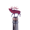 Elk Wine Bottle Stopper Torch created by Blue Moose Metals. Made in Montana