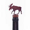 Moose Wine Bottle Stopper Torch created by Blue Moose Metals. Made in Montana