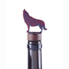 Wolf Wine Bottle Stopper Torch created by Blue Moose Metals. Made in Montana